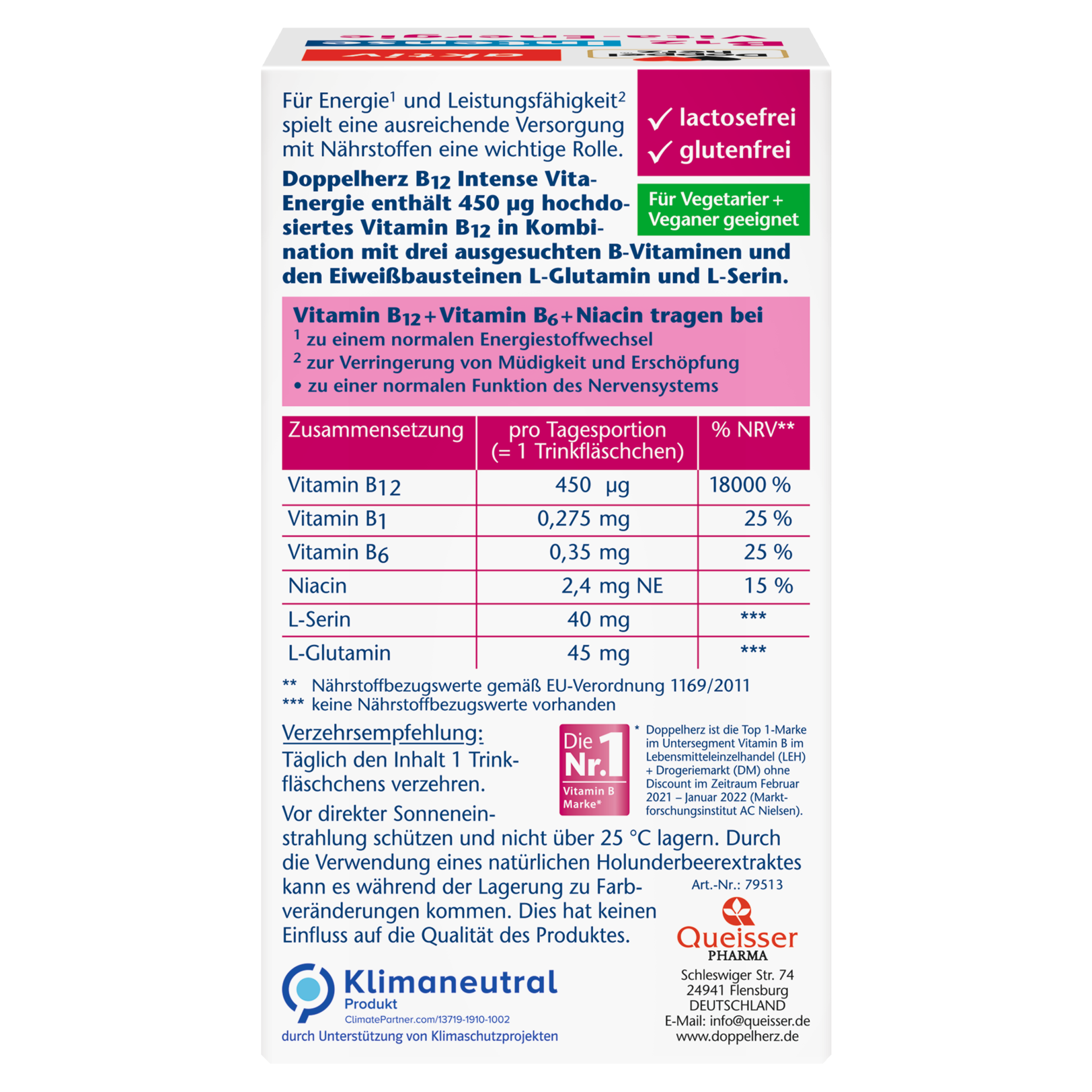 Doppelherz B12 Vita-Energie Intense | Doppelherz