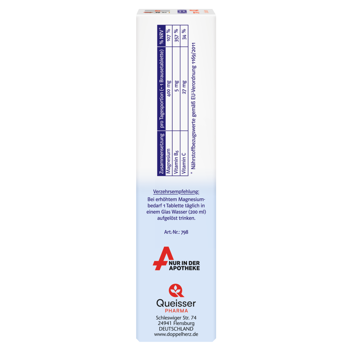 MAGNESIUM 400 CITRAT BRAUSETABLETTEN