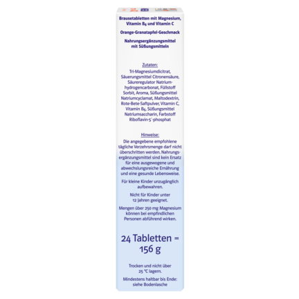 MAGNESIUM 400 CITRAT BRAUSETABLETTEN