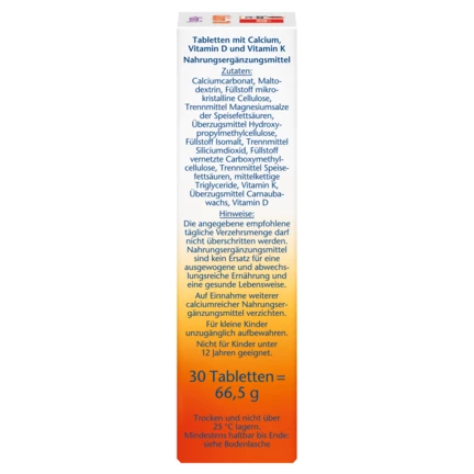 Doppelherz aktiv Calcium 700  Seitenansicht rechts
