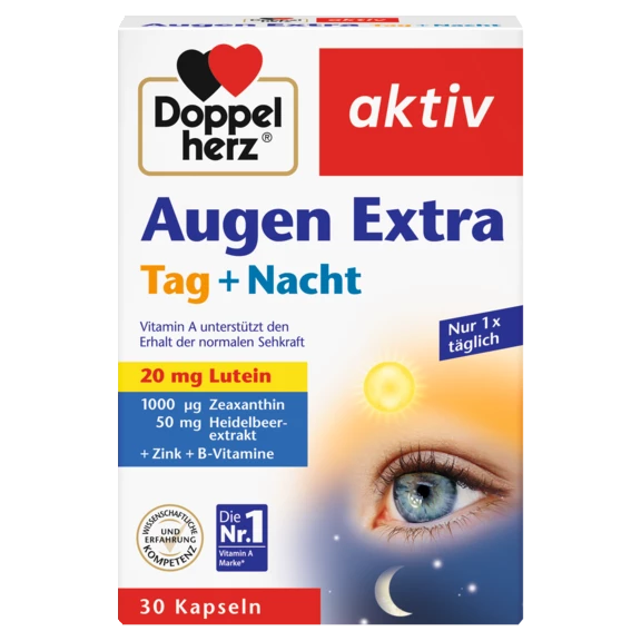 Doppelherz aktiv Augen Extra Frontansicht