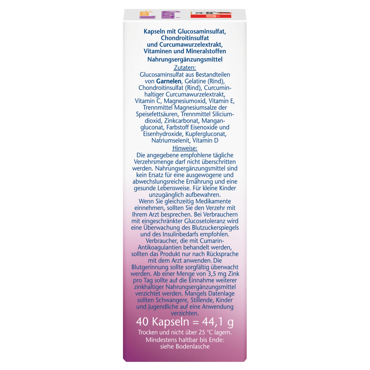 Glucosamin 1000 + Curcuma