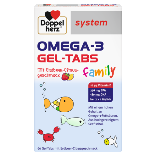 OMEGA-3 family Erdbeer
