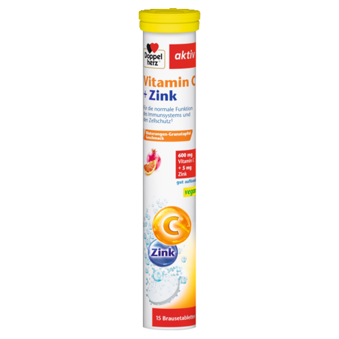Vitamin C + Zink Brausetabletten