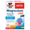Abbildung der Produktverpackung Doppelherz aktiv Magnesium 400 Frontansicht