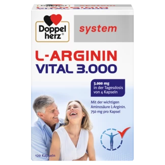 Doppelherz system L-ARGININ VITAL 3.000 Frontansicht