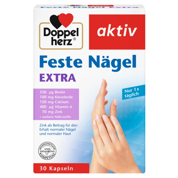 Doppelherz aktiv Feste Nägel EXTRA Frontansicht