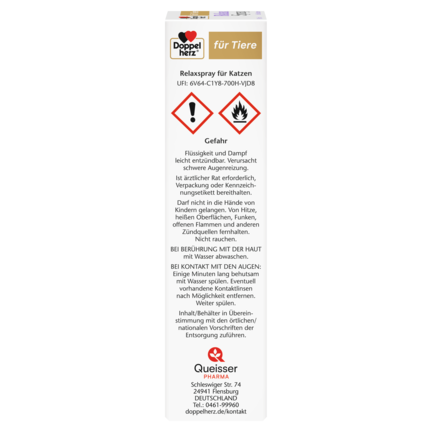Relaxspray für Katzen