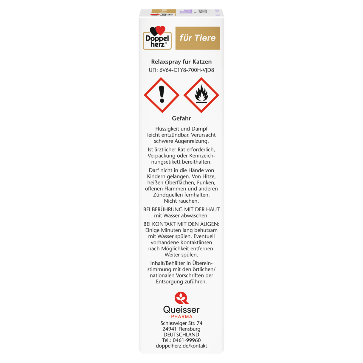 Relaxspray für Katzen