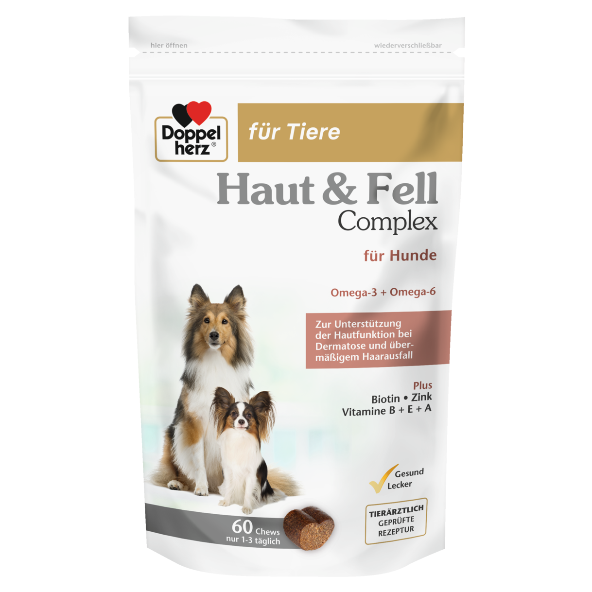 Haut & Fell Complex für Hunde