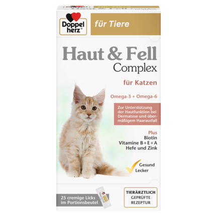 Haut & Fell Complex für Katzen
