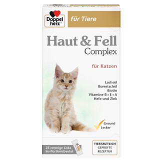 Haut & Fell Complex für Katzen